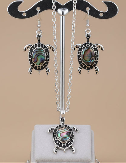 Abalone Shell Sea Turtle Jewelry Collection