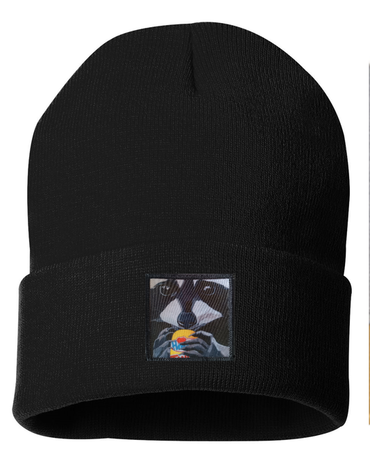 The Snack Kid Raccoon Beanie