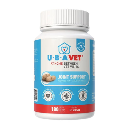 UBAVET Joint Support Advanced Joint Care Chew Tablets for Dogs & Cats