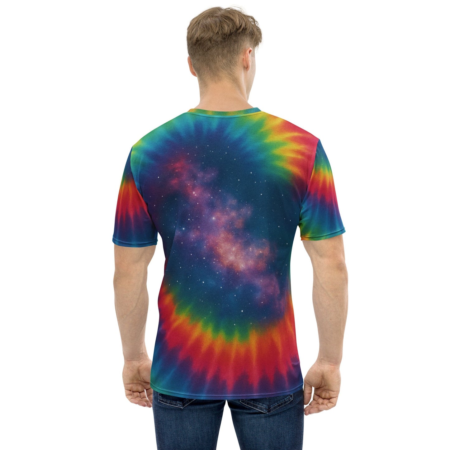 UFO Galaxy Tie-dye  t-shirt