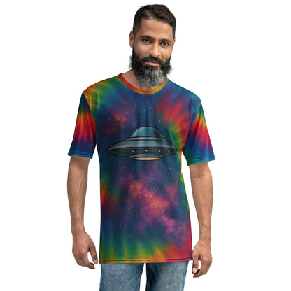 UFO Galaxy Tie-dye  t-shirt