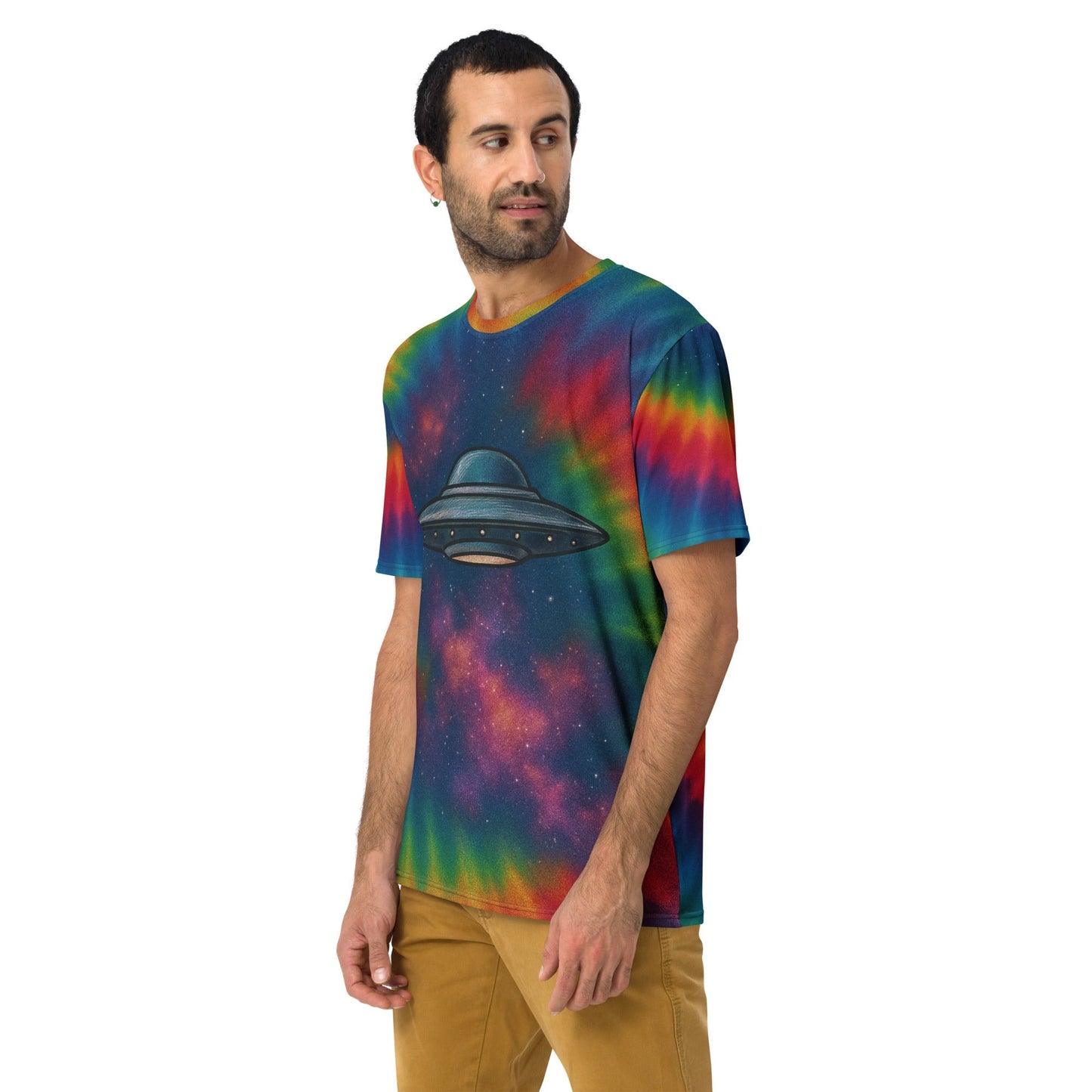 UFO Galaxy Tie-dye  t-shirt