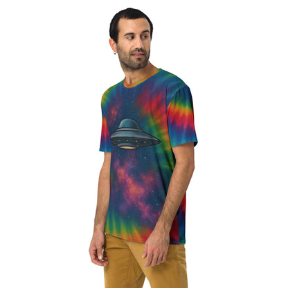 UFO Galaxy Tie-dye  t-shirt
