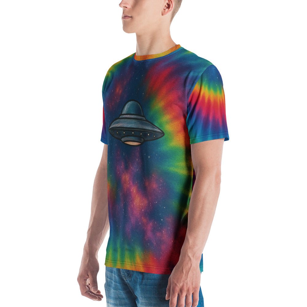UFO Galaxy Tie-dye  t-shirt