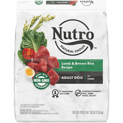 Nutro Natural Choice Adult Lamb & Brown Rice Dry Dog Food