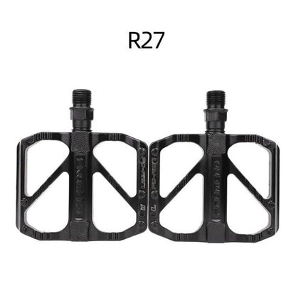 Ultralight 3 Bearings Pedal Bicycle Bike Pedal Anti-slip Footboard Bearing Quick Release Aluminum Alloy Bike Accessories Mountain Bike Pedals Non-Slip Lightweight Pedals Aluminum Alloy Sealed Bearing For Road Mountain