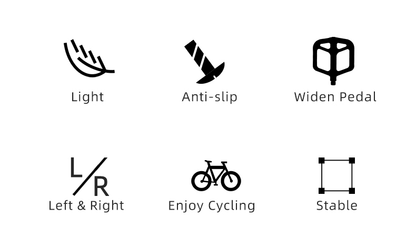 Ultralight Seal Bearings Bicycle Bike Pedals Cycling Nylon Road Pedals Flat Platform Bicycle Parts Accessories Pedals Mountain Bike Pedals Lightweight Nylon Fiber Bicycle Platform Pedals For Mountain Bike