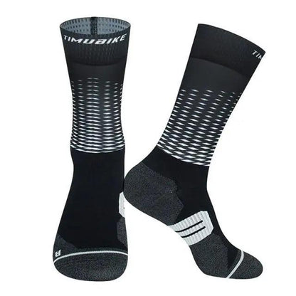 Unisex Anti Slip Socks Professional Bike Street Sports Socks Cycling Socks For Men And Women  Breathable Socks 37-44