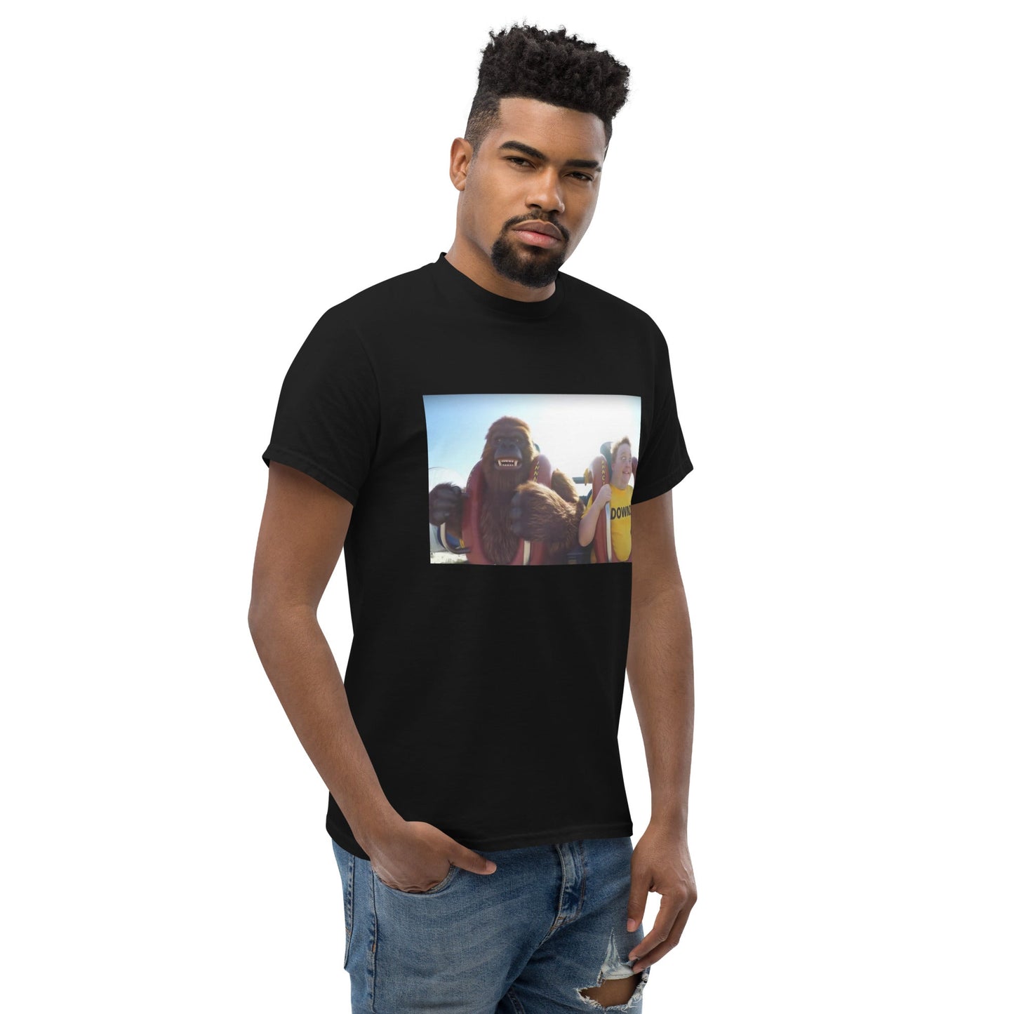 Bigfoot Vlog Rollercoaster legendary classic tee