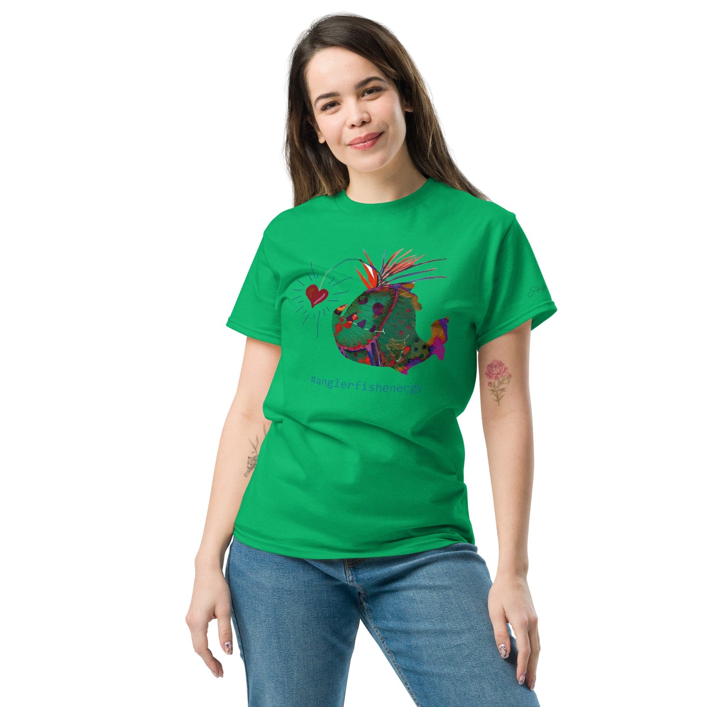#AnglerFish Energy Unisex Classic Tee