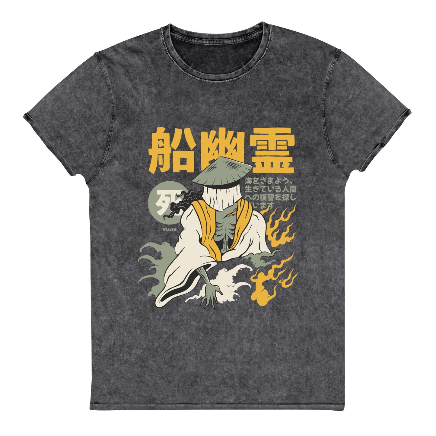 Yūrei Ghost Denim T-Shirt