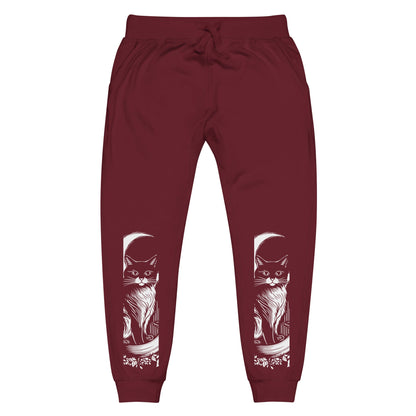 Moon And Cat Sweatpants