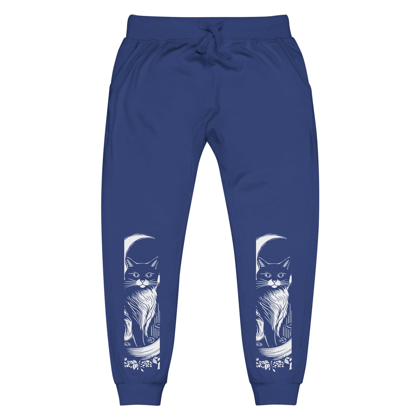 Moon And Cat Sweatpants