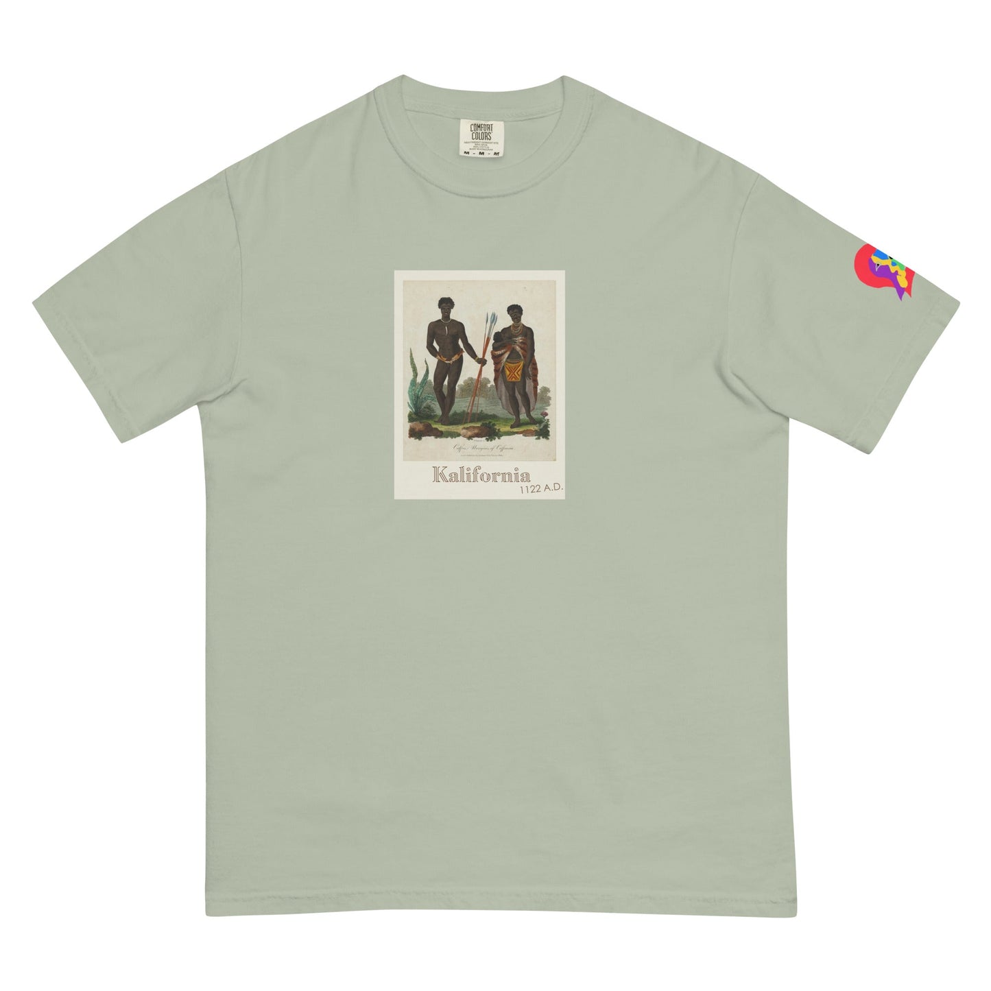 Kalifornia History of the Amaru Khans Unisex garment-dyed heavyweight t-shirt