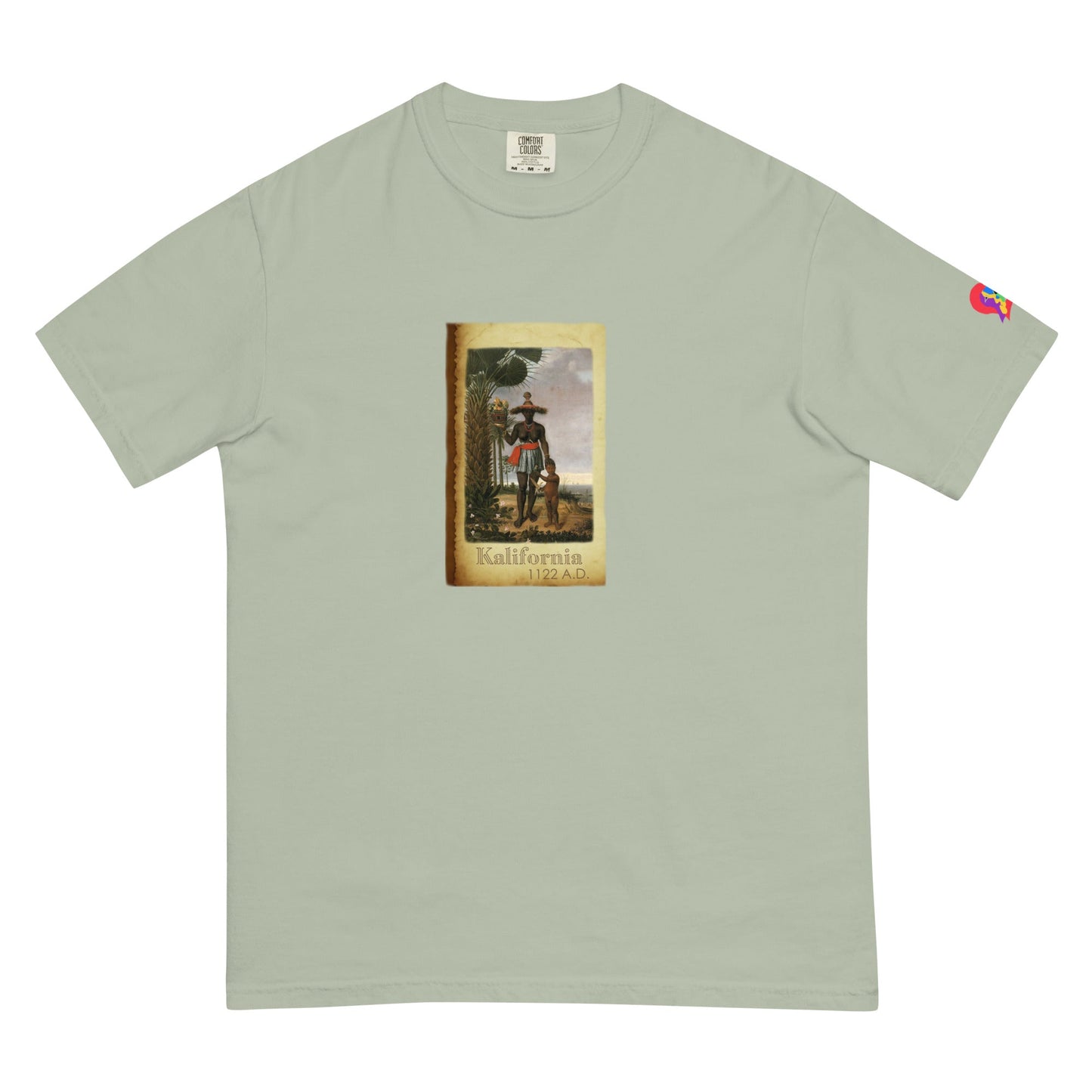 Amaru Khans of California Unisex garment-dyed heavyweight t-shirt