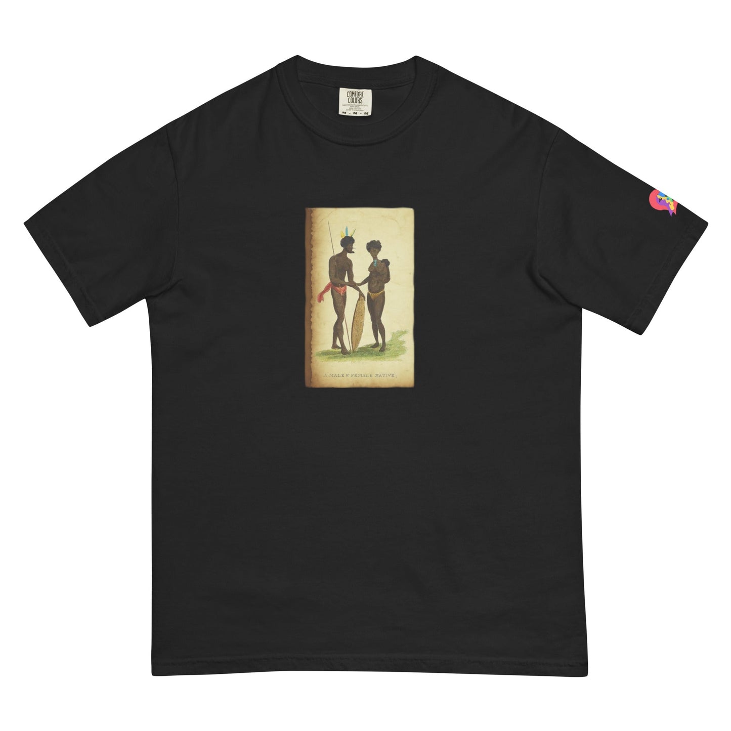 Unisex garment-dyed heavyweight t-shirt