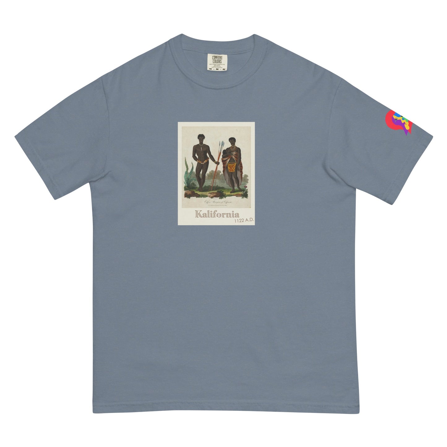 Kalifornia History of the Amaru Khans Unisex garment-dyed heavyweight t-shirt