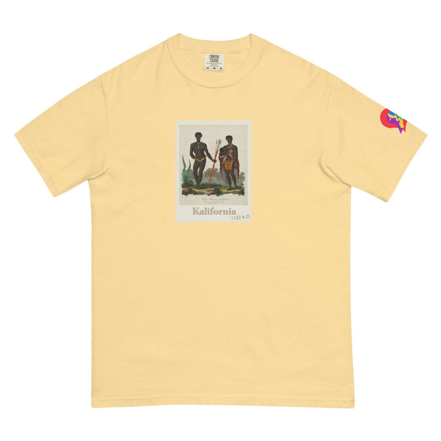 Kalifornia History of the Amaru Khans Unisex garment-dyed heavyweight t-shirt