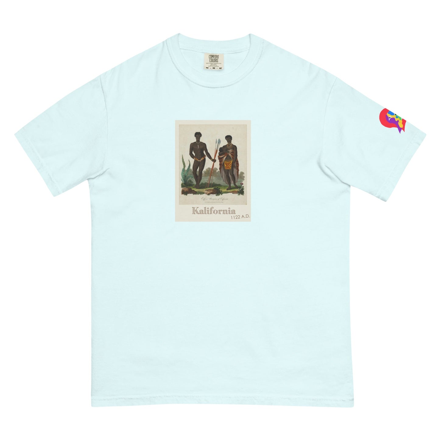 Kalifornia History of the Amaru Khans Unisex garment-dyed heavyweight t-shirt