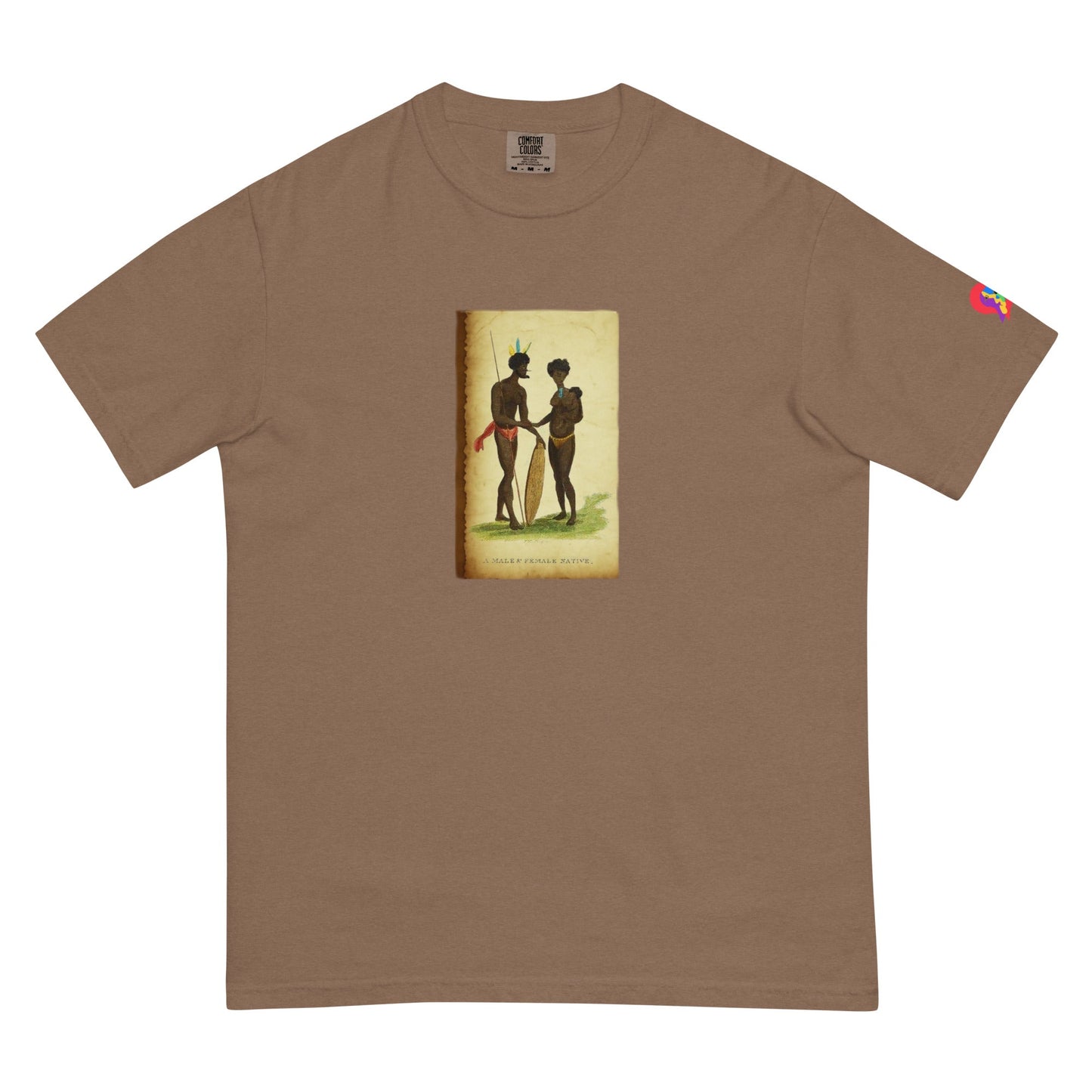 Unisex garment-dyed heavyweight t-shirt