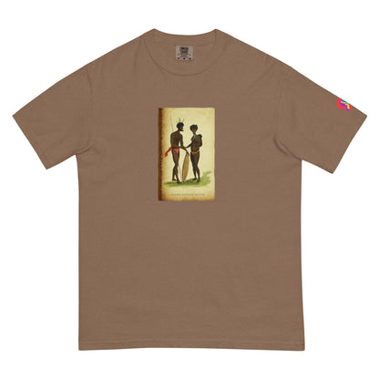 Unisex garment-dyed heavyweight t-shirt