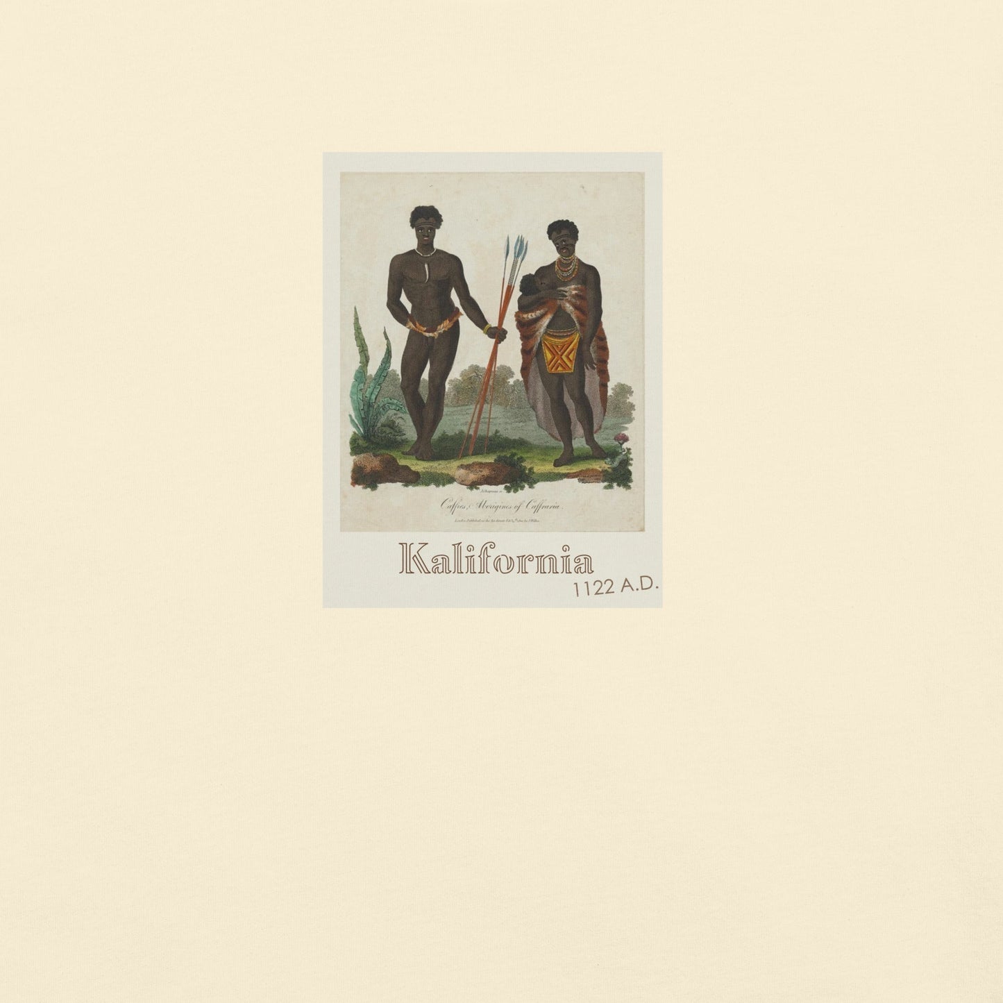 Kalifornia History of the Amaru Khans Unisex garment-dyed heavyweight t-shirt