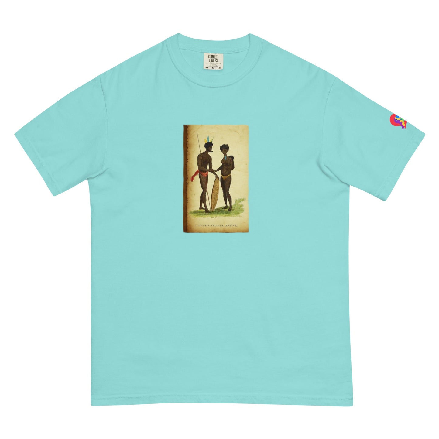 Unisex garment-dyed heavyweight t-shirt