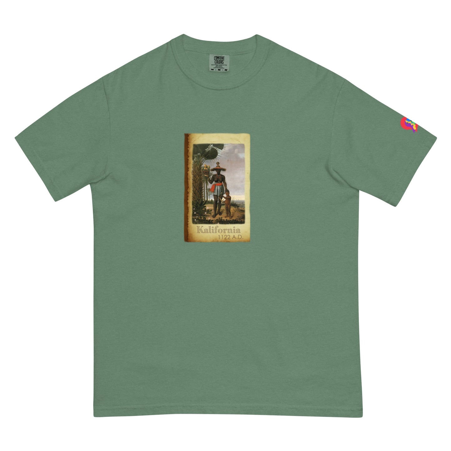 Amaru Khans of California Unisex garment-dyed heavyweight t-shirt