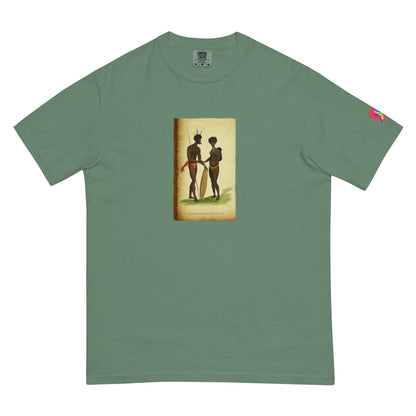 Unisex garment-dyed heavyweight t-shirt