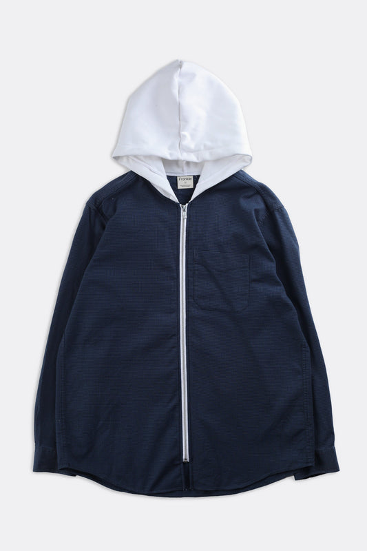 Unisex Hooded Flannel - Women-M, Men-S