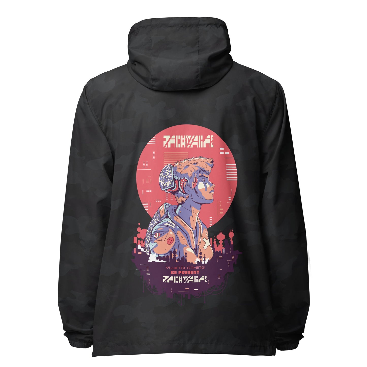 Be Present Windbreaker
