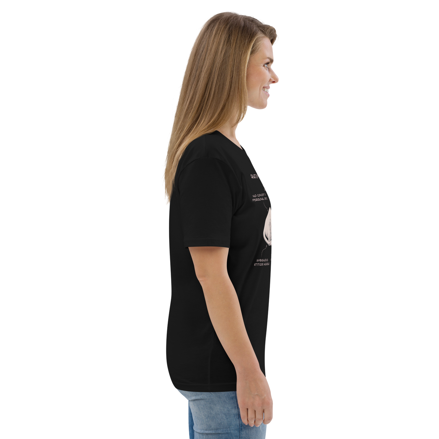 "ANATOMY OF A SPHYNX" UNISEX ORGANIC TEE
