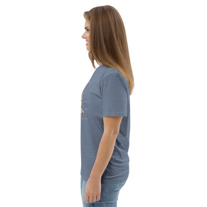 "ANATOMY OF A SPHYNX" UNISEX ORGANIC TEE