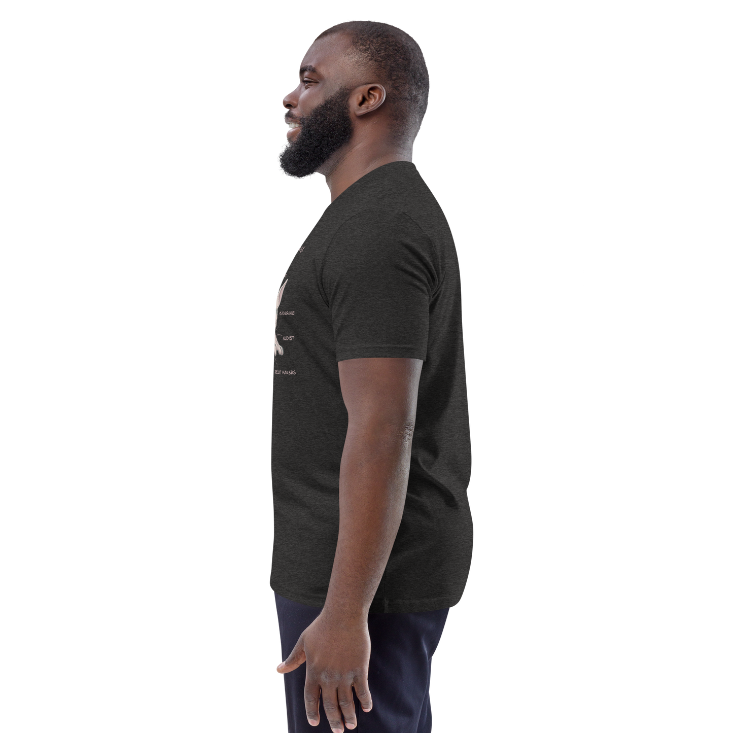 "ANATOMY OF A SPHYNX" UNISEX ORGANIC TEE