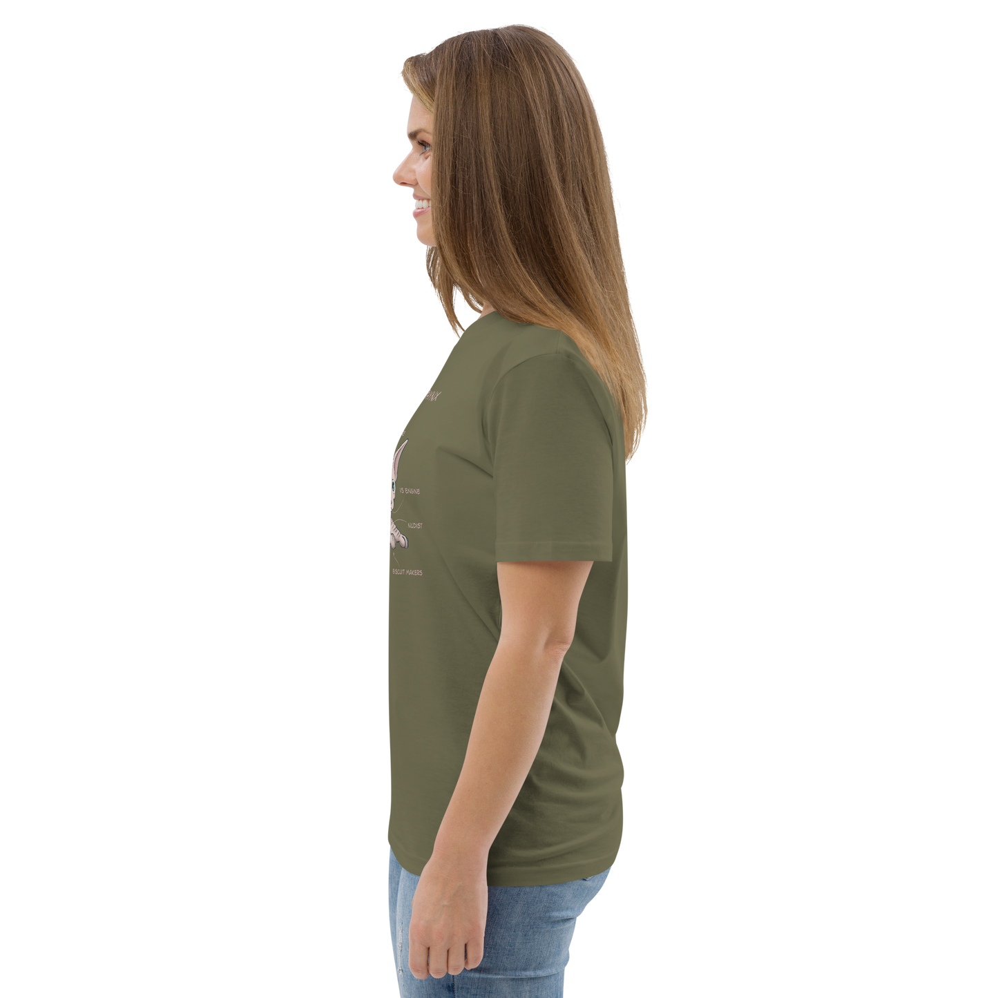 "ANATOMY OF A SPHYNX" UNISEX ORGANIC TEE