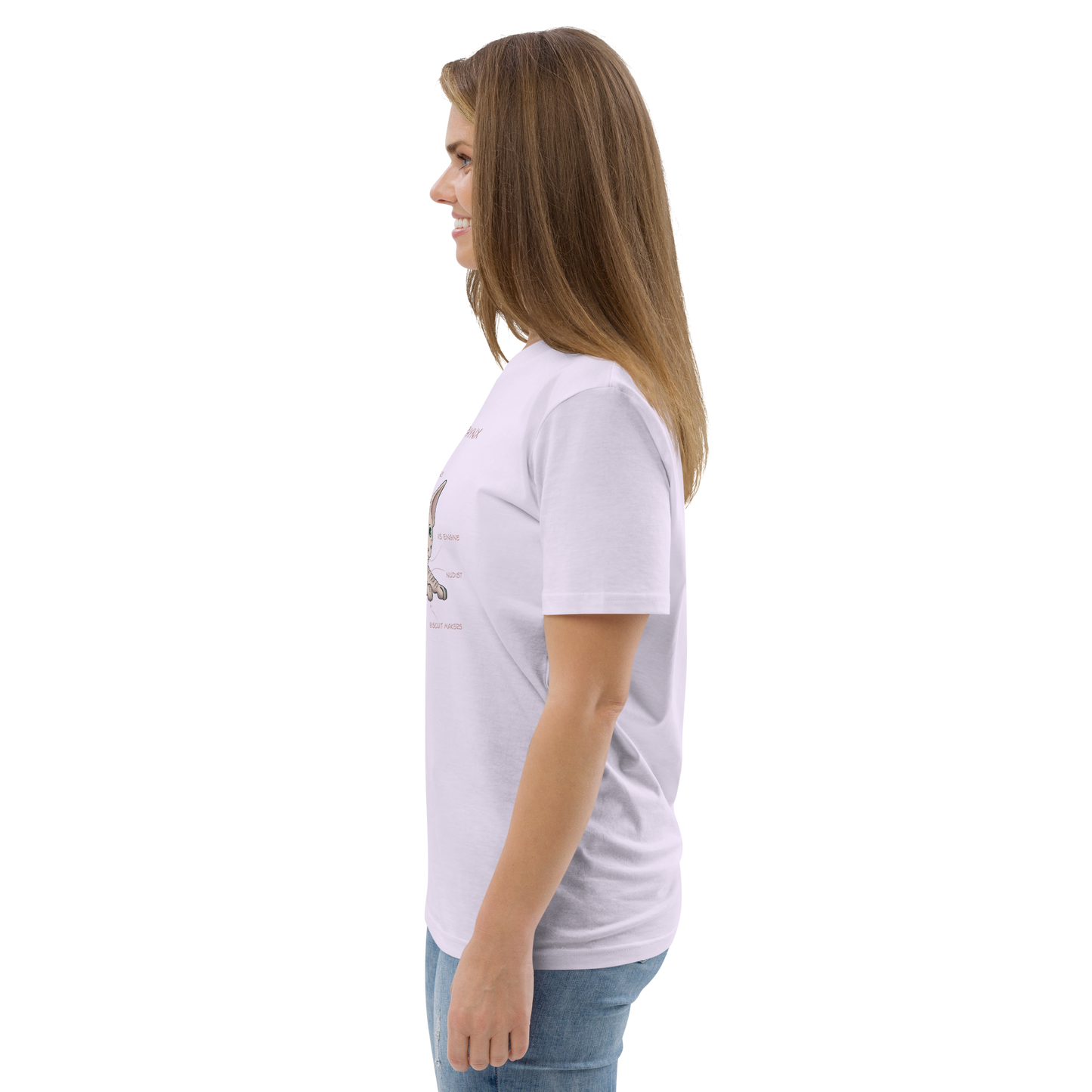 "ANATOMY OF A SPHYNX" UNISEX ORGANIC TEE