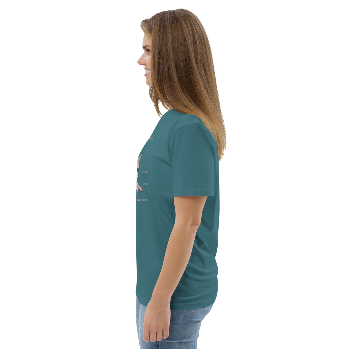 "ANATOMY OF A SPHYNX" UNISEX ORGANIC TEE