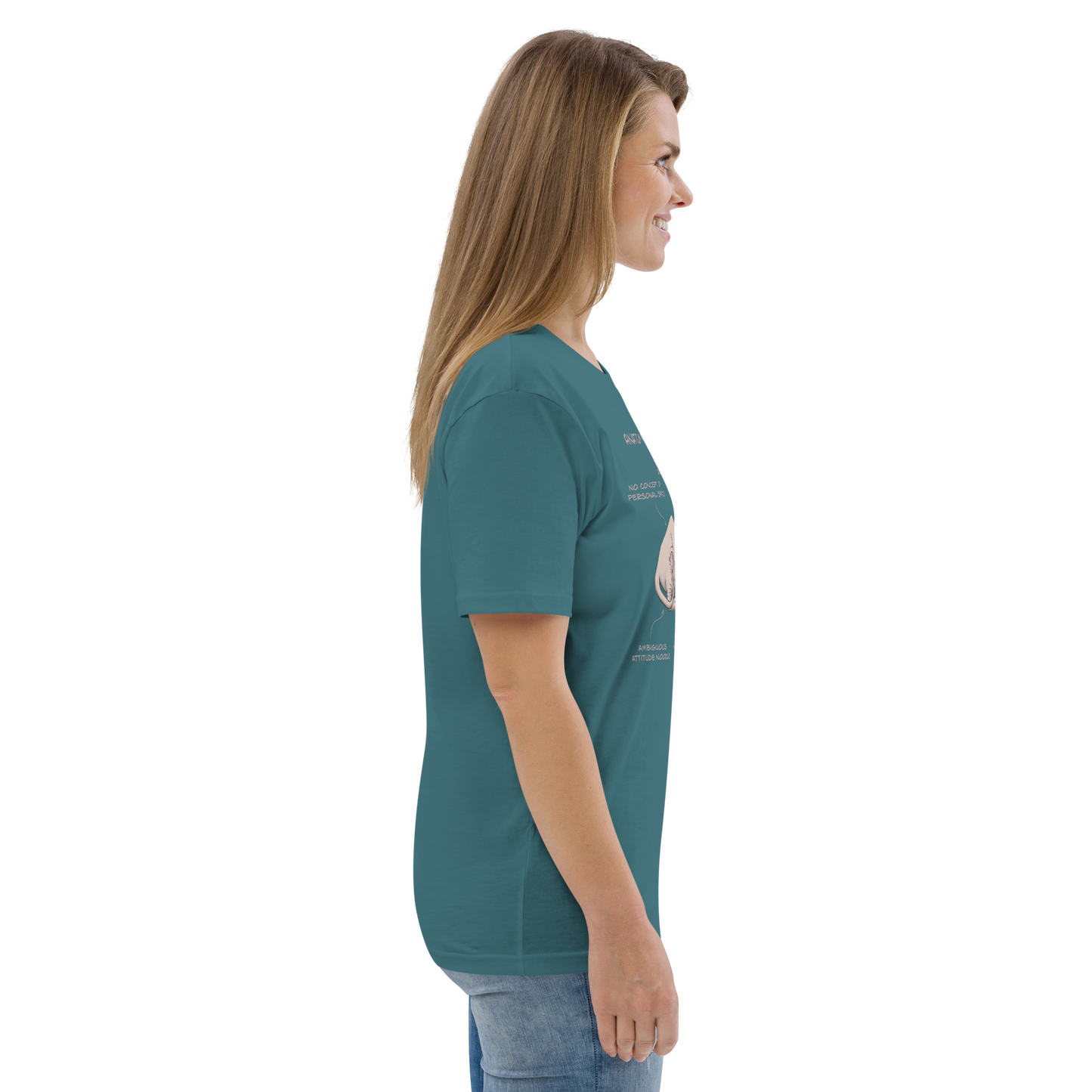 "ANATOMY OF A SPHYNX" UNISEX ORGANIC TEE