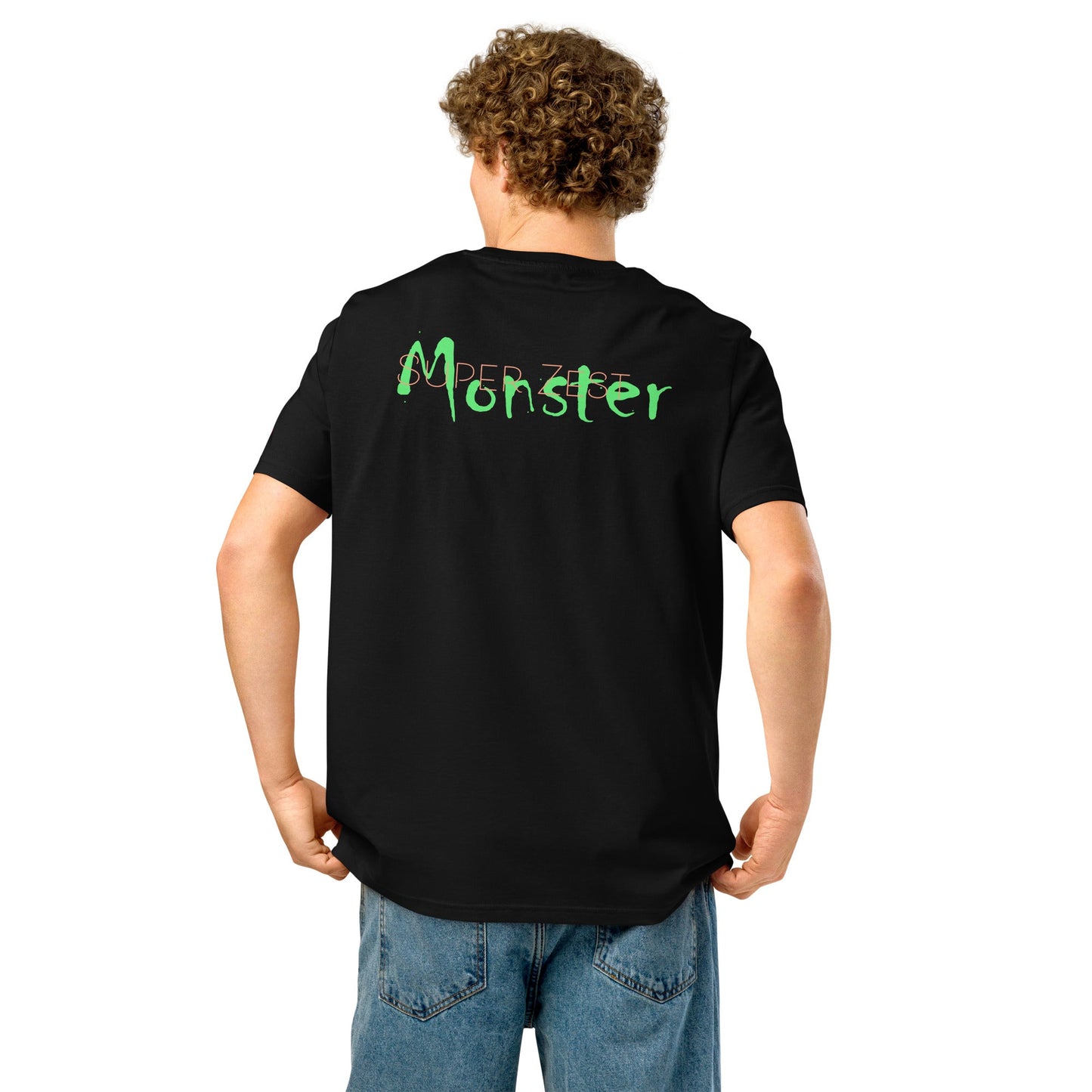 Fun Boy Section Super Zest Monster Unisex Organic T-Shirt