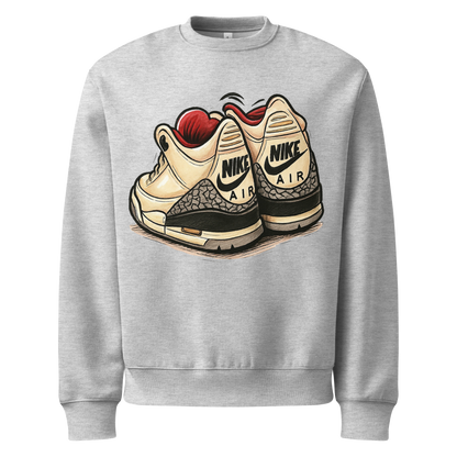 Sole Providerz™ "Vintage" AJ 3 Oversized Heavyweight Sweatshirt