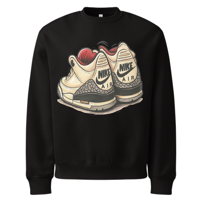 Sole Providerz™ "Vintage" AJ 3 Oversized Heavyweight Sweatshirt
