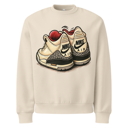 Sole Providerz™ "Vintage" AJ 3 Oversized Heavyweight Sweatshirt
