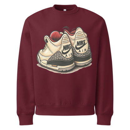Sole Providerz™ "Vintage" AJ 3 Oversized Heavyweight Sweatshirt