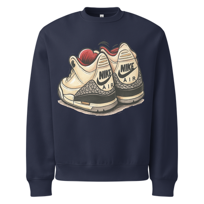 Sole Providerz™ "Vintage" AJ 3 Oversized Heavyweight Sweatshirt