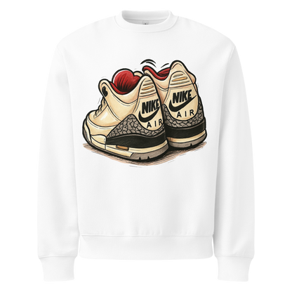 Sole Providerz™ "Vintage" AJ 3 Oversized Heavyweight Sweatshirt