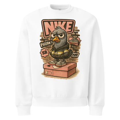 Sole Providerz™ "Dunk The Pigeon" Oversized Heavyweight Sweatshirt