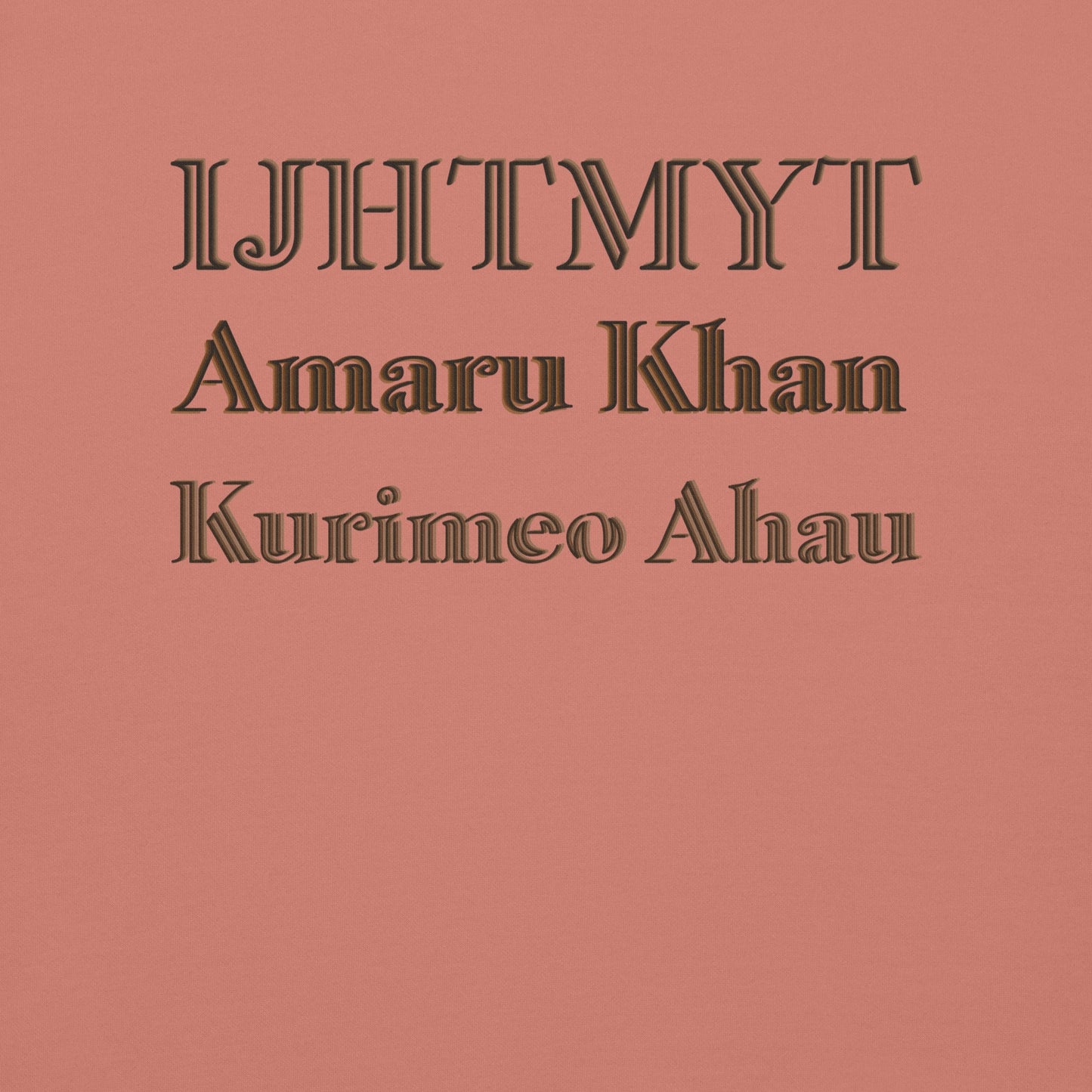 IJHTMYT Amaru Khan Kurimeo Ahau Unisex Hoodie