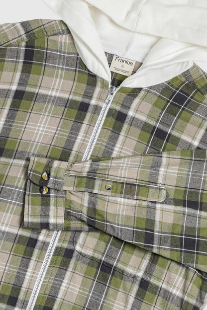 Unisex Rework Hooded Flannel - S