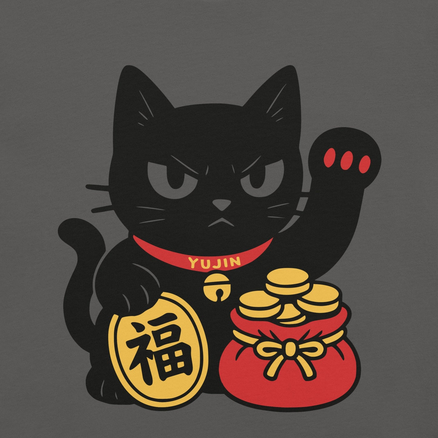 Black Cat Lucky T-Shirt