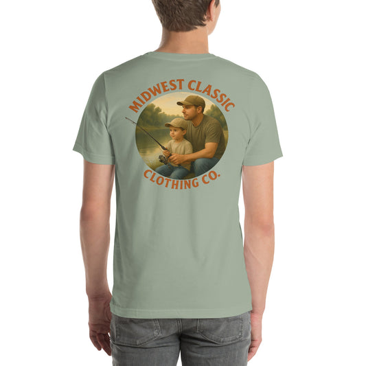 Father and Son Fishing T-shirt